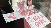 This is a great way to help parents purchase exactly what is needed. Diy Baby Shower Gift Card Box Baby Shower Explosion Gift Box Baby Shower Gift Box Ideas Youtube