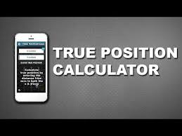 cnc machinist calculator true position calculator