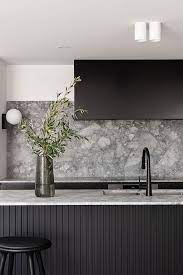 Below are a variety of small kitchen ideas that match dark cabinets with countertops, backsplash and flooring to create a beautiful cooking and dining space. 80 Black Kitchen Cabinets The Most Creative Designs Ideas Interiorzine