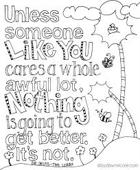 Lorax coloring pages splendi worksheets the home. Lorax Coloring Page Lessons Worksheets And Activities