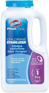 Clorox Pool Spa Chlorine Stabilizer 4 Pound Clorox Clorox Pool And Spa Spa Pool Pool Chlorine