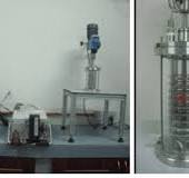 Experimental apparatus: rotating disc contactor (RDC) column ...