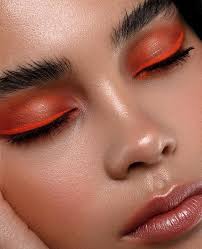 Sara Hill Makeup Artist On Instagram Neon Orange On The Beauty Raya For The Amazing Instagram Makeup Aesthetic Makeup Neon Makeup