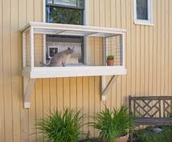 Diy inexpensive outdoor cat house. Cat Window Box Cat Solarium Window Cat Sill Perch 3 Safe Windows Ideas Unique Balcony Garden Decoration And Easy Diy Ideas Cat Window Cat Patio Cat House Diy
