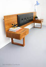 Our collection of headboards offers modern and elegant looks and includes tufted headboards, upholstered headboards, and leather headboards for every style home. Mid Century Teak Bedside Tables Drawers Bedhead Retro Vintage Danish Scandi Era Mid Century Modern Bedroom Sets Modern Bedroom Furniture Retro Home Decor