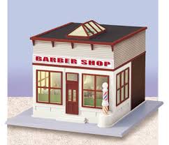 lionel 14168 harrys barber shop building
