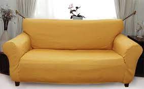 Ikea ektorp skaftarp yellow 3 seat sofa cover 903.398.41 (only cover) new. Houselinen Co Uk Stretch Elastic Sofa Cover Yellow Mustard Gold For 2 Seater Loveseat Slipcover Buy Online In China At China Desertcart Com Productid 52785152