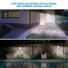 Solar Lights Outdoor Asiwo 8 Led Wireless Motion Sensor Lights Ip65 Waterproof Outdoor Security Solar Powered ｗall Lights For Patio Garage Garden Asiwo Com