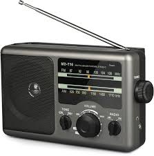 Free internet radio music stations. Amazon Com Am Fm Portable Radio Battery Operated Radio By 4x D Cell Batteries Or Ac Power Transistor Radio With And Big Speaker Standard Earphone Jack High Low Tone Mode Large Knob Electronics