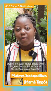🌟 Dive into the work of Mujeres Sociopolíticas Mamá Tingó with Edith  @edithbitolo and explore the crucial need for safe spaces for children to  thrive!, 💪 Let’s collectively work to #EndChildMarriage ...