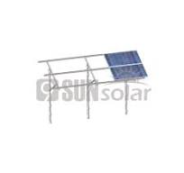 野立て太陽光発電架台 （一本足杭）,低価格野立て太陽光発電架台 ...