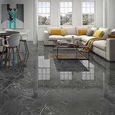 Marengo Marble Porcelain Tiles Very Elegant And Ideal For Walls And Floors Often Used In Contemporary App Living Room Tiles Marble Flooring Design Floor Design