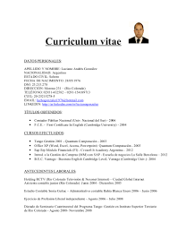 Modelos de currículum vitae para encontrar trabajo livecareer. English Curriculum In Argentina