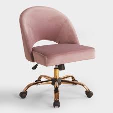Black And Rose Gold Desk Chair Tired Of Millennial Pink You Can Still Think Pink Upholstered Office Chair Home Office Chairs Office Chair