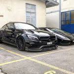 Mercedes C43 Amg Coupe Designo Magno Selenite Grey 2017 Matte Colour Mercedes Coupe Benz