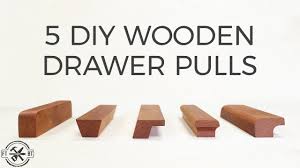 Visit us today for the widest range of cabinet hardware products. 5 Diy Wooden Drawer Pulls How To Make Cabinet Handles Youtube