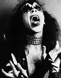 Black And White Kiss Logo Gene Simmons Of Kiss Band Black White Photography Gene Simmons Kiss Kiss Band Gene Simmons