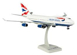 Ba is the world's largest operator of the boeing 747. British Airways Boeing 747 400 1 200 Premium Model Airplane Models