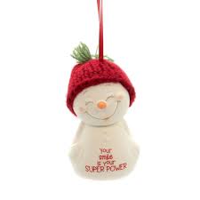 Dept 56 patience brewster krinkles 12 days of christmas 10 ten pipers ornament. Dept 56 Snowpinions Your Smile Is Your Superpower Snowpinion Ornament 6003270 Decorative Collectibles Fundetfunval Collectibles