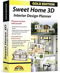Sweet home 3d is a free architectural design software application that helps users create a 2d plan of a house, with a 3d preview, and decorate exterior and interior view including ability to place furniture. Amazon Com Sweet Home 3d Interior Design Planner With An Additional 1100 3d Models And A Printed Manual Ideal For Architects And Planners For Windows 10 8 7 Vista Xp Mac