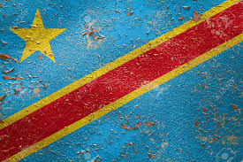 The flag is split diagonally by a red stripe with the blue field represents peace and harmony. National Flag Of Democratic Republic Of The Congo On Old Peeling Wall Background The Concept Of National Pride And Symbol Of The Country Stock Photo Picture And Royalty Free Image Image 129216161