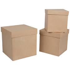 Free shipping on orders over $25.00. Square Paper Mache Boxes Hobby Lobby