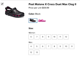 The brand has giveaways set across the world, including in new york, los angeles. Solelinks On Twitter Ad All Sizes Still Available Post Malone X Crocs Https T Co D87mnir4rk