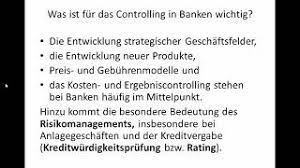 Mit xcelsius, unseren erfahrungen und best practices im sap, hr und Con 14 Was Ist Fur Das Controlling In Banken Wichtig Youtube