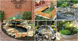 A small pond is actually a lot more difficult to take care of than a larger one. 15 Budget Friendly Diy Garden Ponds You Can Make This Weekend Diy Crafts