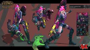 Slayer Jinx Duy Khanh Nguyen Cosplay League Of Legends Concept Art Characters League Of Legends Characters