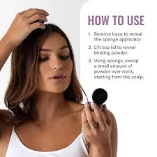 Amazon.com: Style Edit Root Touch Up Powder for Black Hair