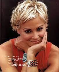 One or the other or even a bunch of them have together styled their hair in short length. Pin On Frisyrer