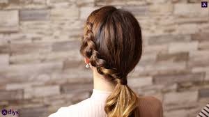 The interesting thing is, that i can french braid my own hair by myself, but if you ask me to french braid someone else's hair i can't do it. How To Side Braid Your Own Hair For Beginners Video Tutorial