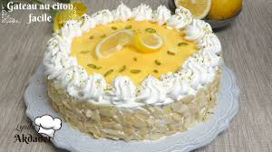 Gateau Au Citron Facile Par Lynda Akdader Desserts Food Cake