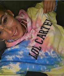 lol cartel tie dye hoodie