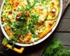 Flan De Courgettes Au Basilic Recette Gratin De Courgettes Recettes De Cuisine Recette