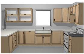 This looks great when you have windows in a kitchen where the light isn't going to shine directly onto your cabinets but rather adds enough surrounding light along them. Spacing Of Cabinets Around Windows