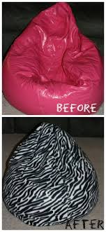 How To Recover A Bean Bag Make Your Own Diy Cover Bean Bag Chair Covers Diy Bean Bag Diy Bean Bag Chair