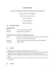 Other hotels near tan sri hassan yunus stadium, central district. Case Study Tansrikhaleed V Bimb Aziandarshini Docx Case Review Tan Sri Abdul Khalid Bin Ibrahim V Bank Islam Malaysia Berhad High Court Kuala Lumpur Course Hero