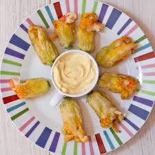 We are a real local florist! French Fridays With Dorie Shrimp Filled Zucchini Blossoms Eat Live Travel Write