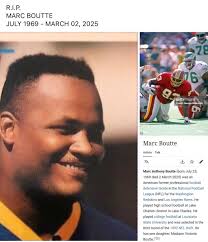 Rest in peace Mr Marc Boutte. Washington Redskins player from 1994–1999. :  r/Commanders
