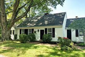 Charming and historic 1780's center chimney cape with modern addition on nearly 90 acres combines the best country living with c. An Antique Cape With Center Chimney In New Hampshire House Exterior Cape House Hampshire House