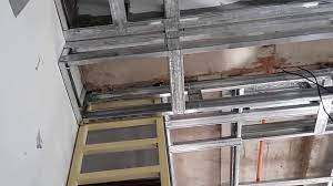 Metal stud partitioning has a wide range of applications including residential, commercial and as a leading supplier of mf ceiling systems, metal stud partitions, wall liner systems and more, we. Steel Stud Ceiling Framing Pinoy Panday Metal Furring Ceiling Youtube