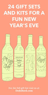 Engraved champagne flutes, beer mugs, and wine decanters are fun and festive new year's eve gift ideas. 24 Gift Sets And Kits For A Fun New Year S Eve Dodo Burd