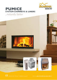 These larger openings are ideal for more dramatic interior and exterior applications. Isokern Pumice Chimney Systems