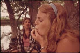It's 1972. I'm in the 6th grade, me and my neighbor Julie gather change  from our houses and buy these cigarettes. We “smoke” them in the big tree  behind her house that