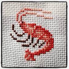 The 2021 just cross stitch christmas magazine will be available at the end of august. Little Prawn Cross Stitch Cross Stitch Animals Animal Cross Stitch Patterns Cross Stitch