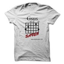 gsus saves guitar chord chart for jesus t shirt