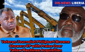 Veteran Journalist Philipbert Browne Showers VP with Praise Over Yellow  Machines Acquisition..Read✍️ MR. VICE PRESIDENT, THANKS FOR SAVING THE  REPUBLIC OF US$ 65, 000,000 (sixty five million DOLLARS) MAY THE ALMIGHTY  GOD