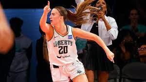 Liberty's Sabrina Ionescu sets WNBA single-season 3-point record - ESPN